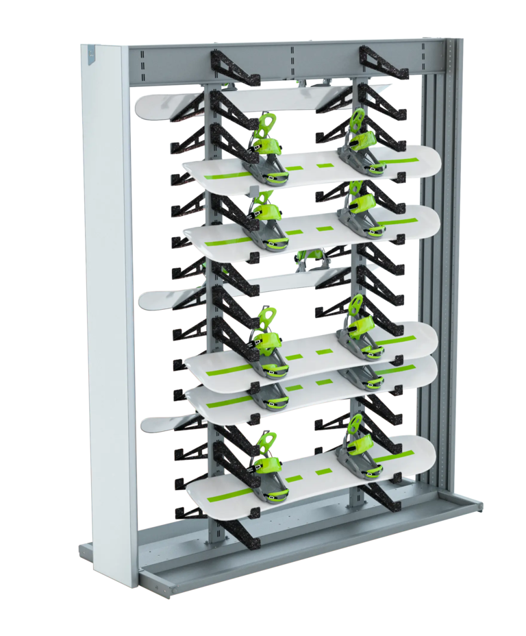 Snowboard Horizontal module – Compact and stylish storage for