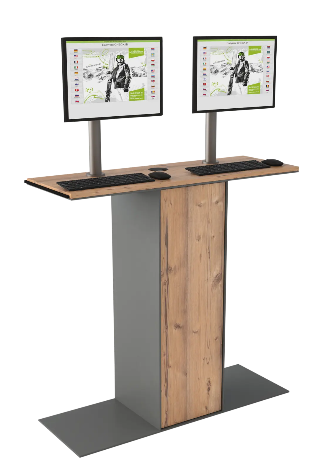 Check-in desk for rental and service | WINTERSTEIGER